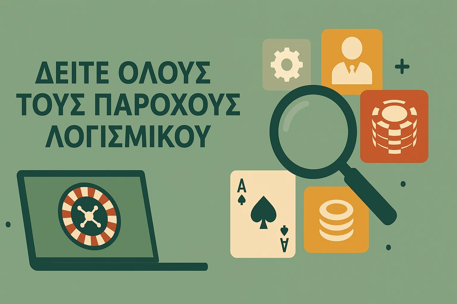 Δείτε Όλους τους Παρόχους Λογισμικού